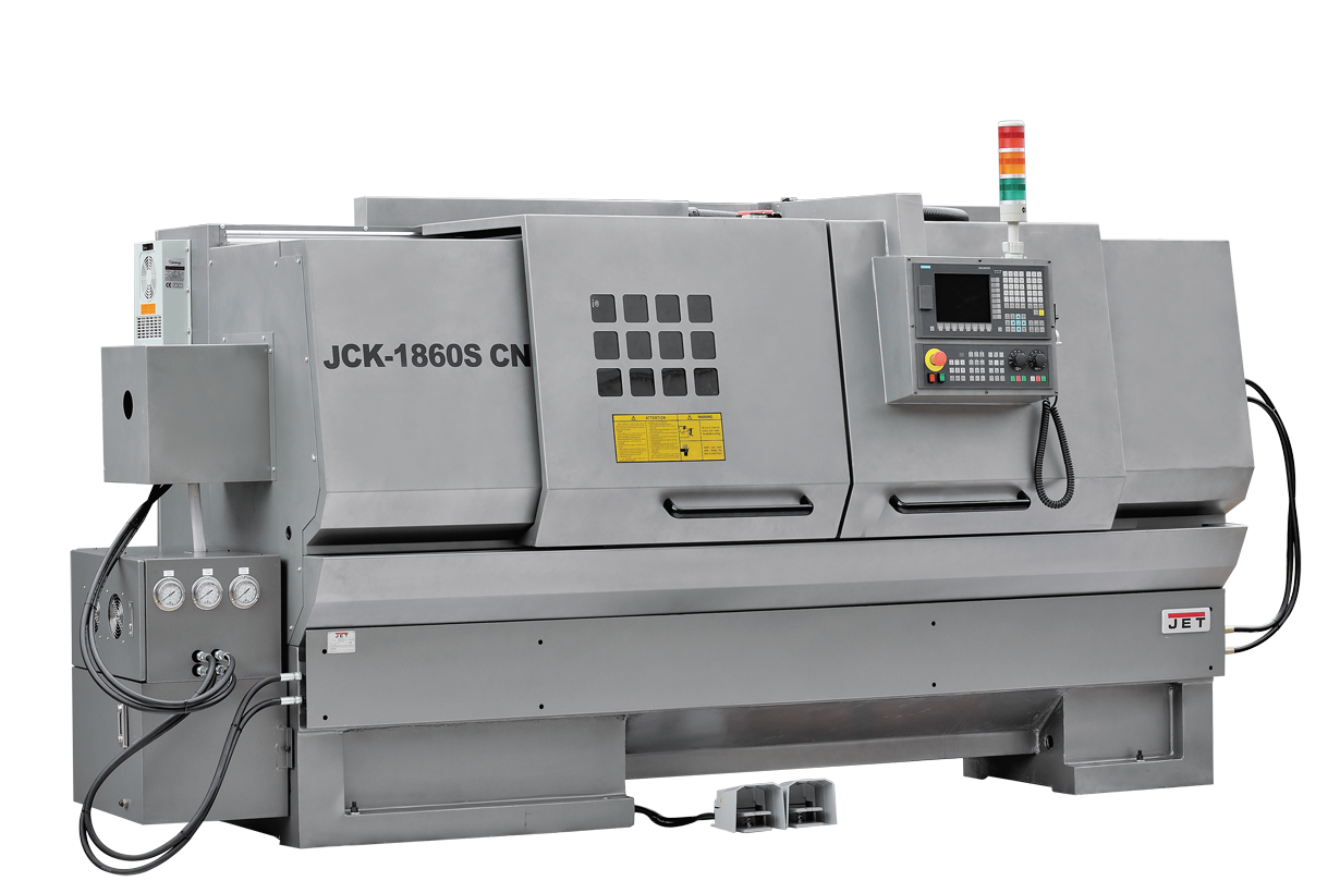 JET JCK-1640F CNC (Fanuc, ручн. патрон, 6-ти поз. рев. голова)